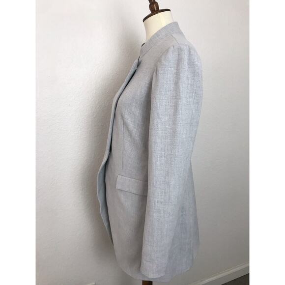 Amaryllis Jacket Asymmetrical High Collar - Picture 5 of 10